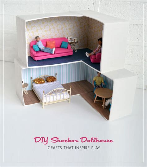 Mollymoocrafts Cardboard Crafting Diy Dollhouse Mollymoocrafts