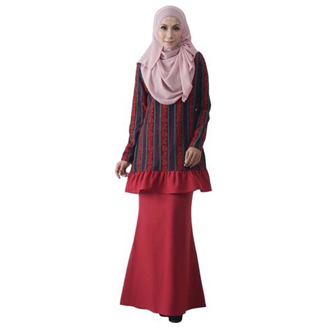 Offering you the widest choice in baju kurung, muslimah dresses. Rosmana Kurung Set | Baju Kurung Moden - Fesyen Rasa Sayang