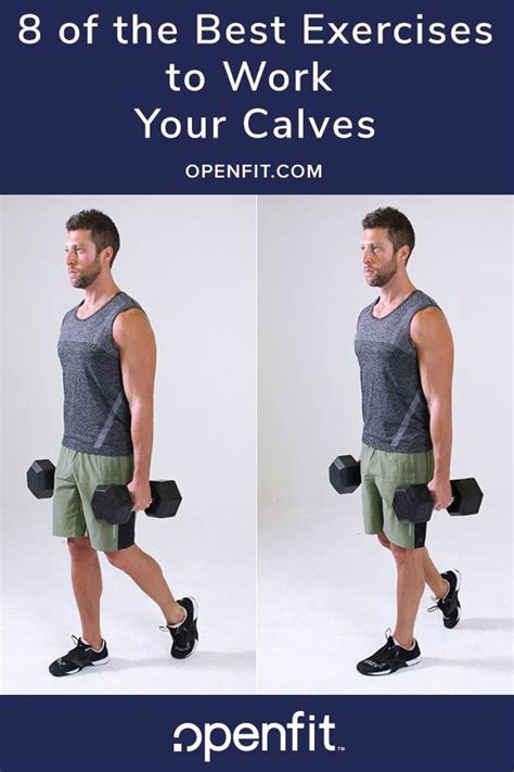 8 Exercises For The Best Calves Workout Openfit Calf Exercises