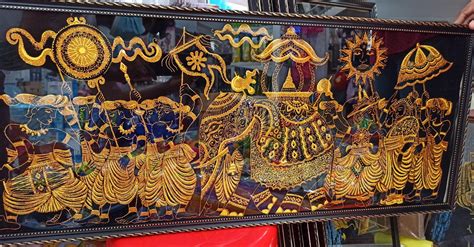 Wall Hanging Frame Art Painting Sri Lanka Kandy Esala Perahera Etsy