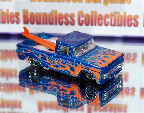 Hot Wheels 2007 Custom 62 Chevy Pickup Blue