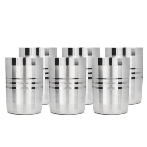 Stainless Steel Water Glass Capacity 150mlglass At Rs 250set In Palghar