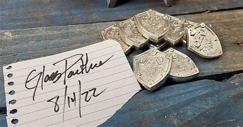 Wts Final Production Molds Hylian Shield Stacker Pours 999