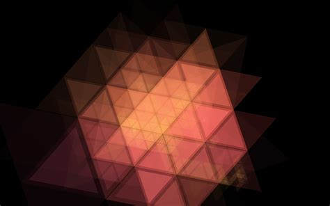 Minimalism Digital Art Simple Background Abstract Cube Triangle