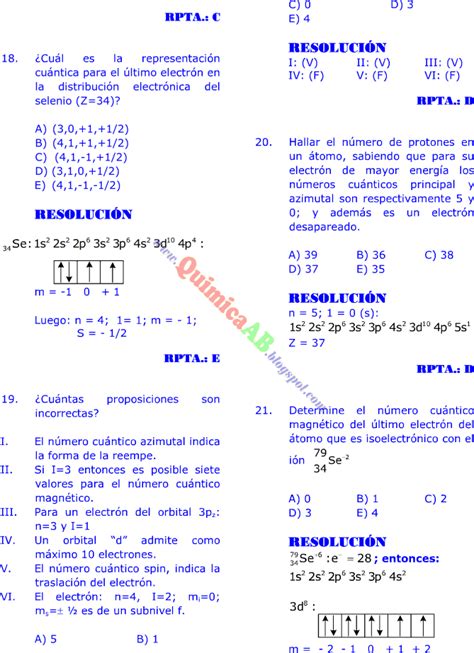 Nomenclatura InorgÁnica Problemas Resueltos Tipo Examen De Ingreso A La