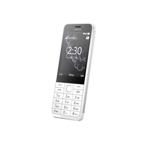 Nokia 230 Silver Gsm Mobiltelefon Billig
