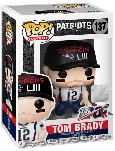 Tom Brady Funko Pop Football Nfl New England Patriots Super Bowl Liii