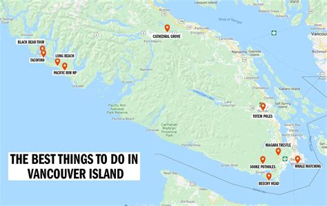 Vancouver Attractions Map