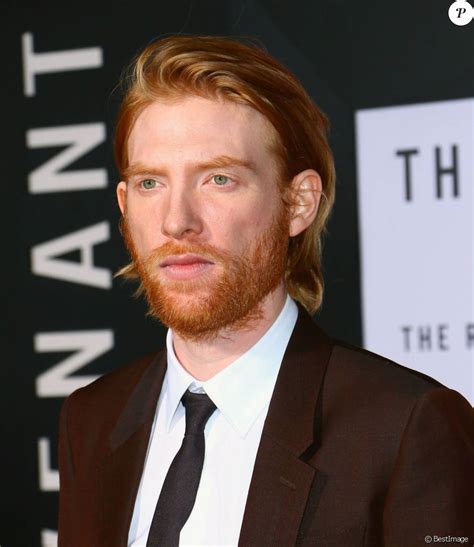 Domhnall gleeson (born may 12, 1983) is an irish actor best known for his find more domhnall gleeson pictures, news, and information below. Domhnall Gleeson à la première de 'The Revenant' au TCL Chinese Theatre à Hollywood, le 16 ...