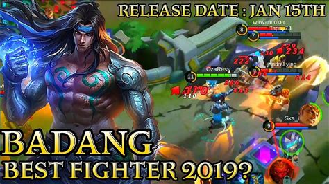 Badang Best Fighter Gameplay - Mobile Legends Bang Bang - YouTube