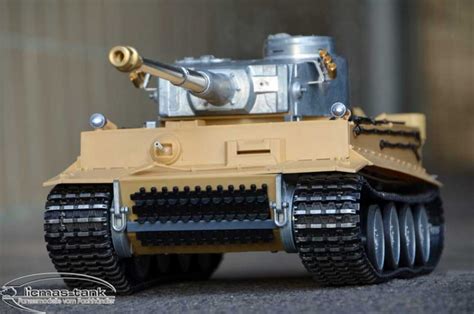 Rc Panzer Tiger 1 Metall Edition Platin Mit Schussfunktion Heng Long