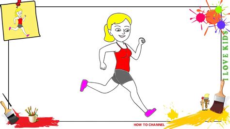 10 Best For Sports Day Drawing Easy Running Race Chasidy J Howard