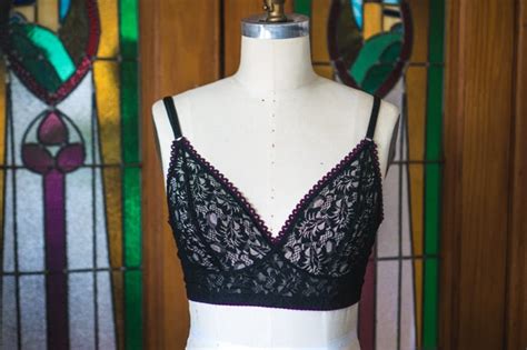 Black Lace Watson Bra Closet Case Patterns