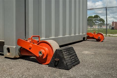 Shipping Container End Wheels Easy Install Containgo