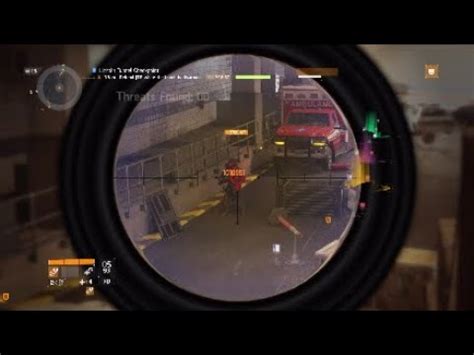 The Division Classified Deadeye Pve Build Video With Gameplay Youtube