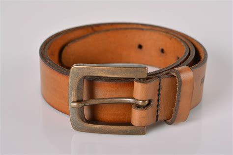 Buy Mens Belt Handmade Leather Goods Accessories For Men Designer Belts
