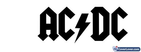 Click the logo and download it! AC DC White Background Logo Music Facebook Cover Maker ...