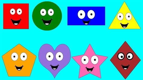 Learn About Shapes Shapes Learning Song For Kidsshapes