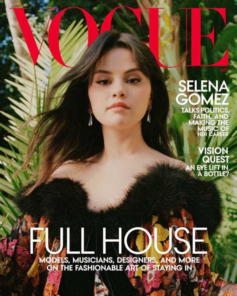 Only Murders In The Building Star Selena Gomez Covers Vogues April Issue Tom Lorenzo