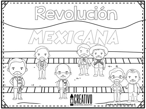 Recolectar 71 Imagen Dibujos Para Colorear De La Revolución Mexicana