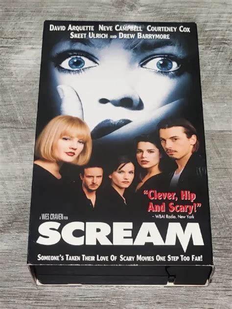 Scream Vhs 1996 Horror Film Wes Craven Ghostface Slasher Classic 999