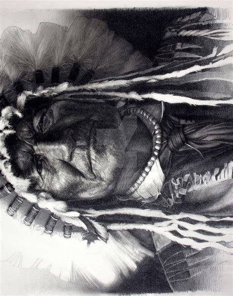 Native American Indian Chief By Murrayiii On Deviantart