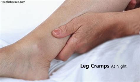 Leg Cramps At Night A Classic Sign Indicates What