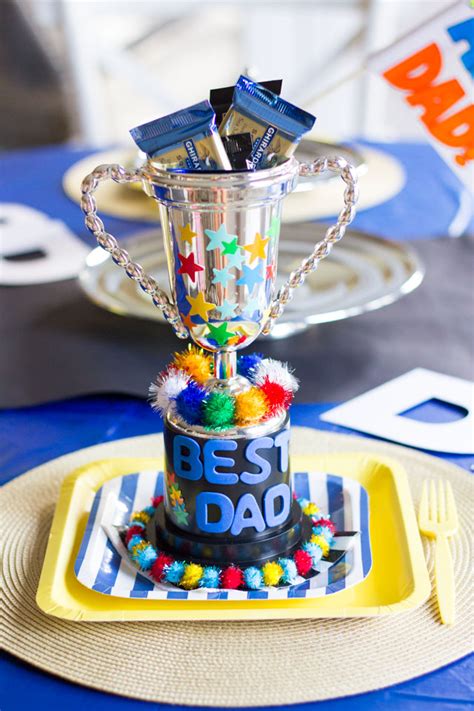 Your dad is the guy who gave you the longest piggyback rides, taught you how to cannonball into a pool, and if your budget is tight, look for foodie birthday gifts for dad that taste as ridiculously good as they sound. Dad is Rad! Father's Day Party Ideas | Design Improvised