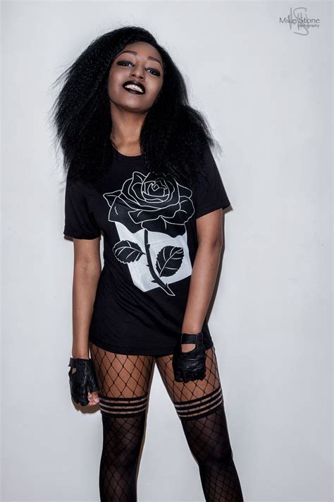 Black Owned Goth Brand Collaborates With Alternative Model Yasmin