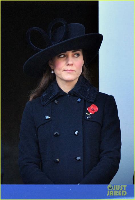 Prince William And Duchess Kate Remembrance Sunday Ceremony Photo