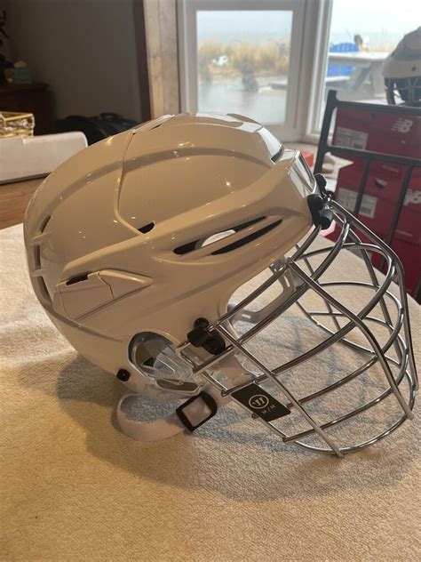 Brand New Adult Size Medium Warrior Px2 Covert Ice Hockey Helmet Combo