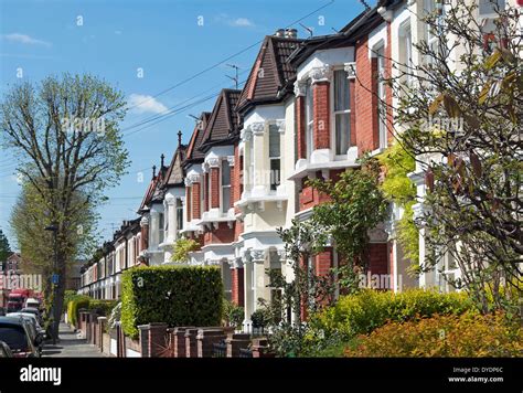 19th Century Terraced Houses With Bay Frontages In Twickenham