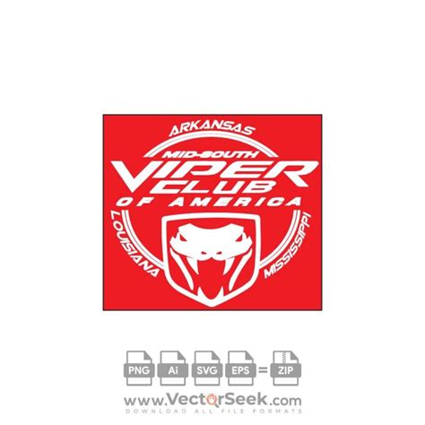 Mid South Viper Club Of America Logo Vector Ai Png Svg Eps Free