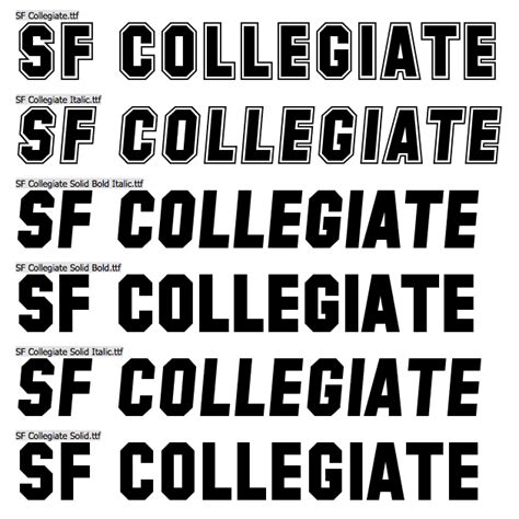 Collegiate Font Download Collegiate Font Free Typeface Fonts