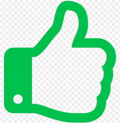 Free Download Hd Png Thumbs Up Icon Thumbs Up Green Ico Png