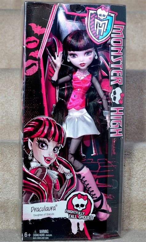 Monster High Frightfully Tall Ghouls Draculaura Doll Nib Etsy