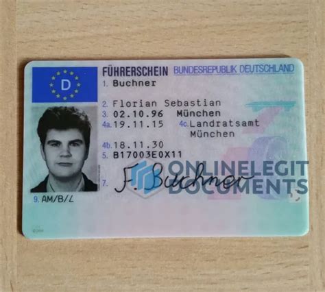 German Driver License Legitcleandocs