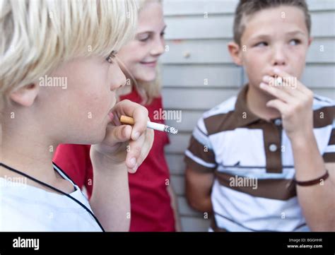Kids Smoking Cigarettes