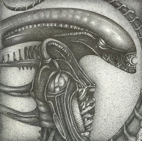 Hr Gigers Alien Giger Alien Giger Art Alien Drawings