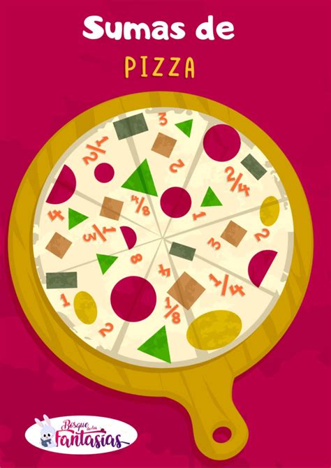 Cuadernillo Para Aprender Las Fracciones Con Pizzas