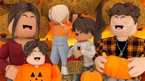 Family Fall Festival Day Pumpkin Patch More Roblox Bloxburg Family Roleplay W Voices