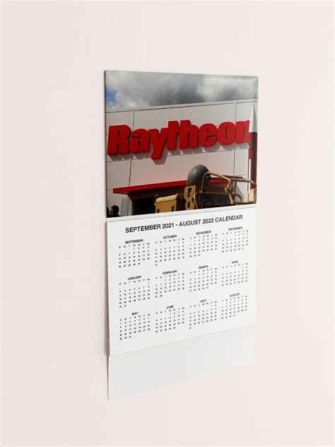 Raytheon Calendar On Behance
