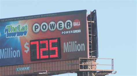 Powerball Jackpot Jumps To 725m While Mega Milllions Stands At 480m