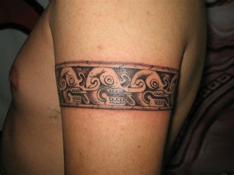 Aztec Pattern Aztec Tribal Band Tattoo Designs Best Tattoo Ideas