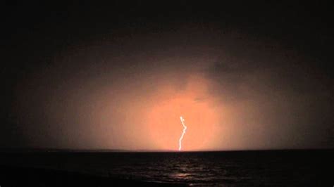 Amazing Electrical Storm Spectacular Lightning Over Uk Time Lapse Kent
