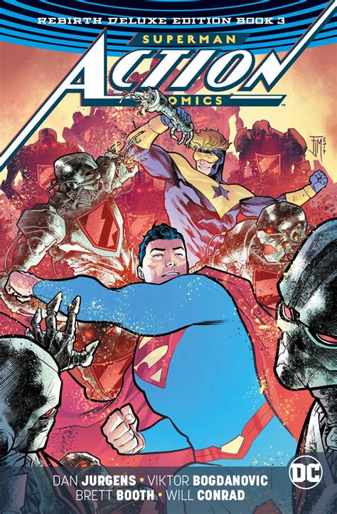 Superman Action Comics Rebirth Deluxe Collection Hc Book 03