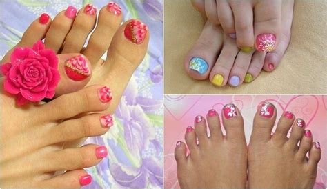 Las uñas de los pies tambien pueden decorarse y existen muchos diseños para hacer que se vean muy lindas. Unas-de-los-pies-decoradas - esBelleza.com