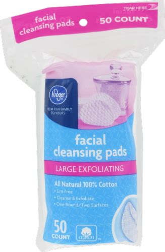 Kroger Large Exfoliating Facial Cleansing Pads 50 Ct Fred Meyer
