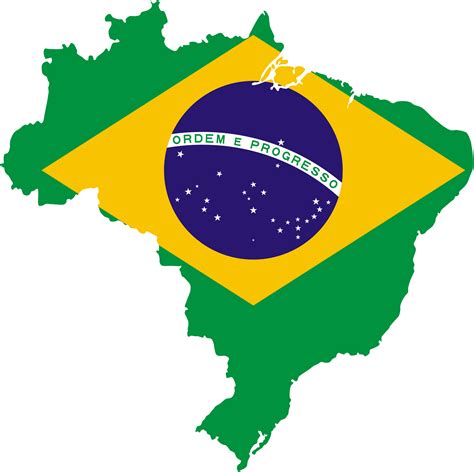 Brazil Map Png Clip Art Library