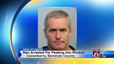 Casselberry Man Arrested For Peeking Into A Window Youtube
